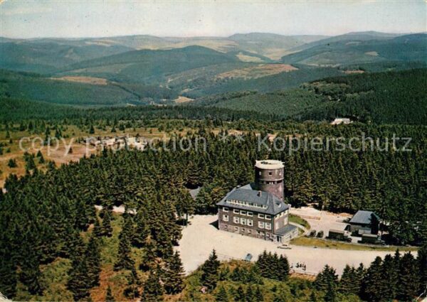 Winterberg Hochsauerland Fliegeraufnahme Astenturm Gaststätte
