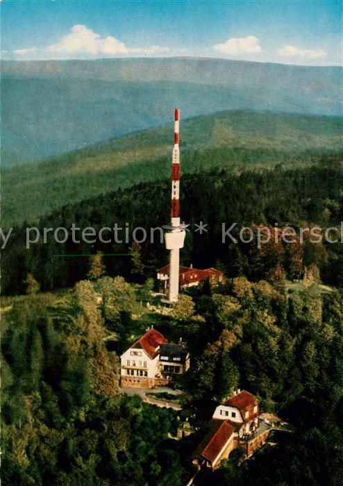 Koenigstuhl Heidelberg Bergbahnstation Hotel Fernsehturm