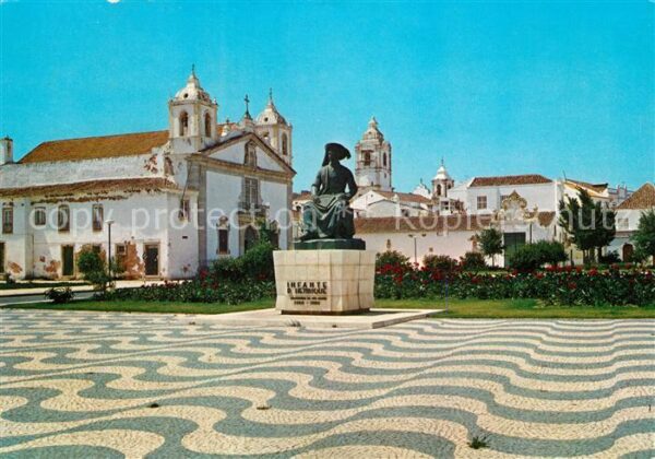 Lagos Algarve Portugal Monumento Infante D. Henrique
