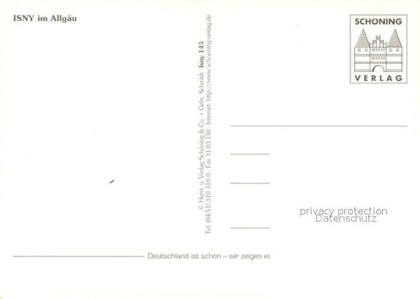 Isny Allgaeu Marktplatz Drei Türme – Bild 2