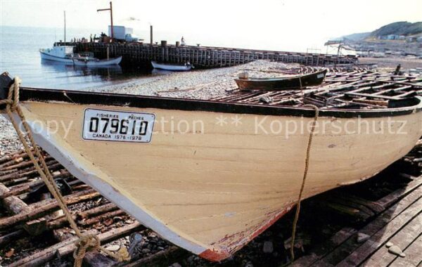 Long Point St Johns Fishing boat and wharf
