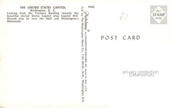 Washington DC United States Capitol – Bild 2