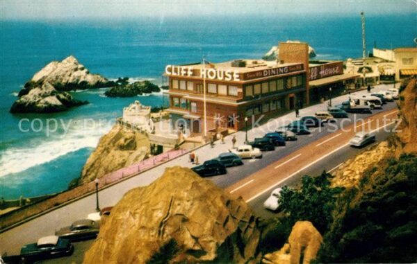 San Francisco California Seal Rocks Cliff House Restaurant