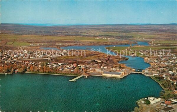 Lac-Mégantic Vue aérienne