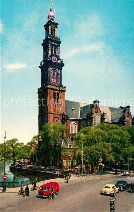 Amsterdam Niederlande Westerkerk Kirche