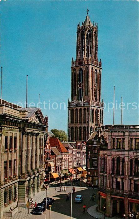 Utrecht Stadthuis en Dom Rathaus