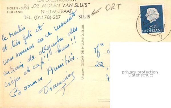 Sluis Zeeland Molen Windmühle – Bild 2