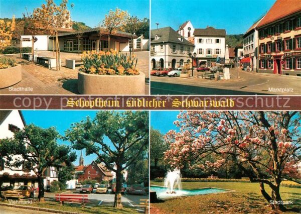 Schopfheim Stadthalle Marktplatz Viehmarkt Stadtpa