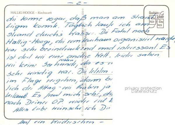 Hallig Hooge Kirchwarft Fliegeraufnahme – Bild 2