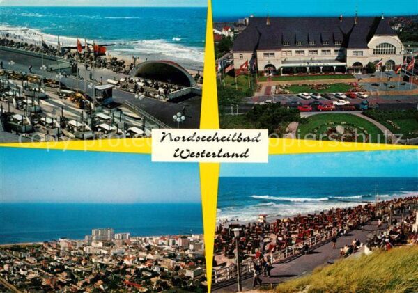 Westerland Sylt Konzertpavillon Strand Promenade Kurhau