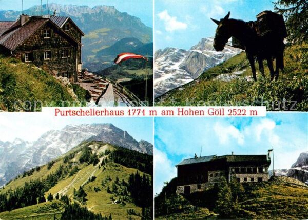 Purtschellerhaus Hoher Goell Berghaus am Hohen Göll Berchtesgadener