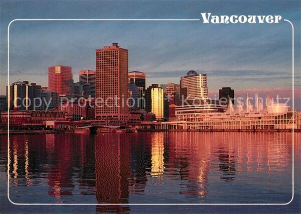 Vancouver British Columbia Waterfront Vancouver Trade and Conventi