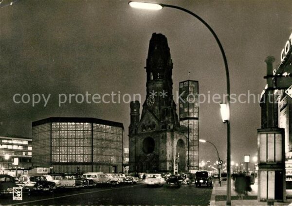 Berlin Kurfürstendamm Kaiser Wilhelm Gedächtni