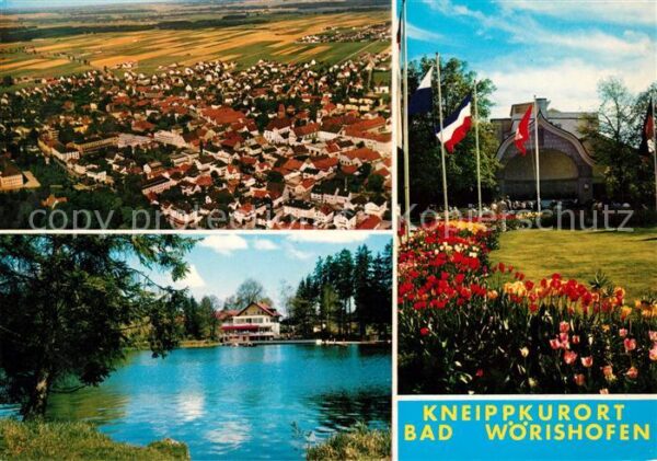 Bad Woerishofen Konzertpavillon Gaststätte am See Kneip