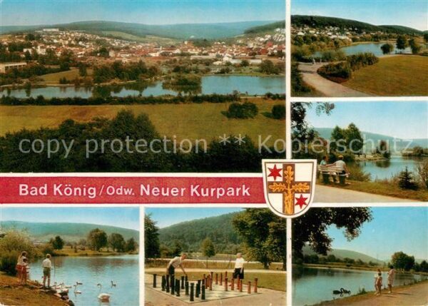 Bad Koenig Odenwald Landschaftspanorama Neuer Kurpark Boden