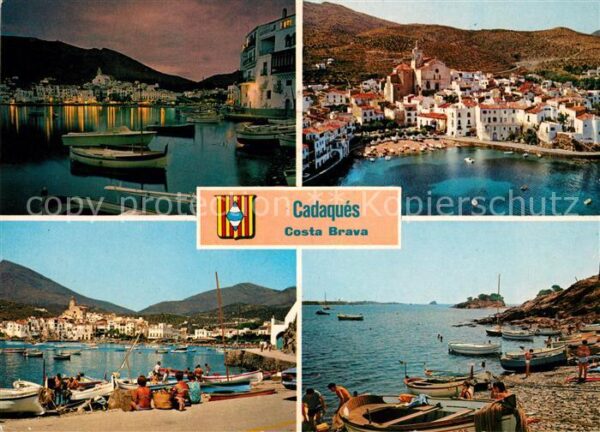 Cadaques Hafen Strand Küste