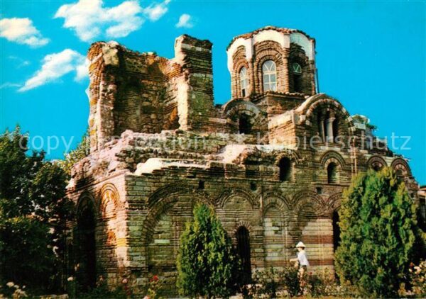Nessebar Nessebyr Nessebre Kirche Pantokrator 13. Jhdt. Ruine