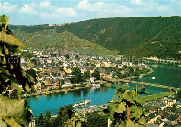 Traben-Trarbach Panorama Moseltal Weinberge