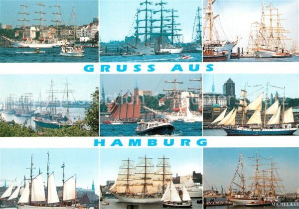 Hamburg Segelschiffe Hanse Sail
