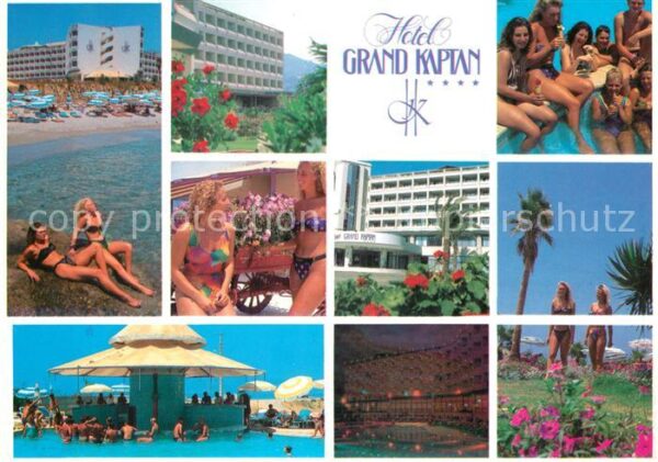 Alanya Hotel Grand Kaplan Swimming Pool Strand