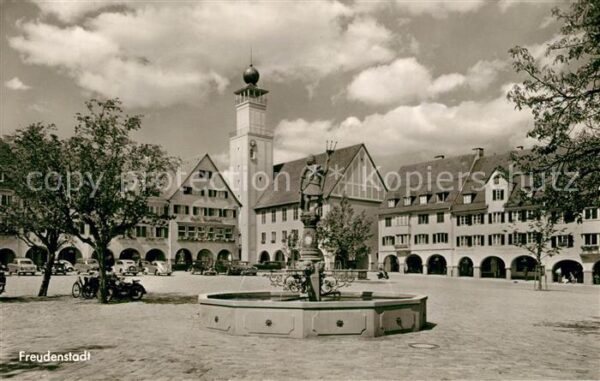 Freudenstadt Marktplatz Rathaus