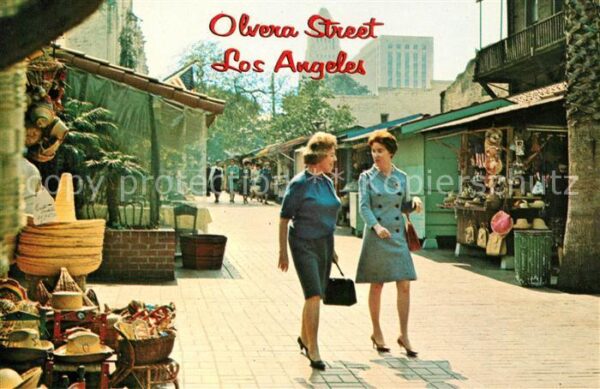 Los Angeles California Olvera Street