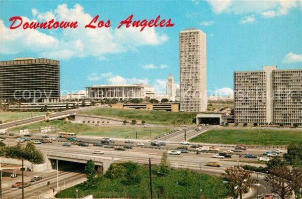 Los Angeles California Bunker Hill Tower