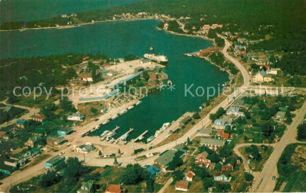 Tobermory Fliegeraufnahme Bruce Peninsula