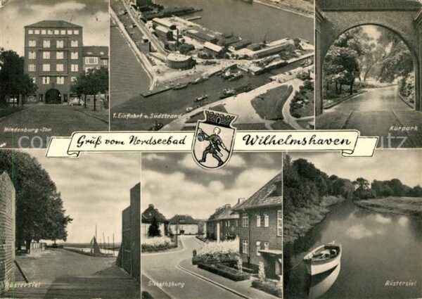 Wilhelmshaven Hindenburg Tor Einfahrt Südstrand Kurpa