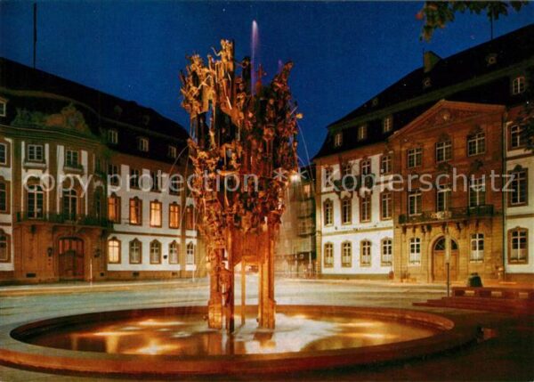 Mainz Rhein Fastnachtsbrunnen