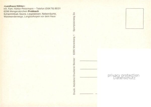 Probbach Landhaus Höhler – Bild 2