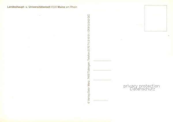 Mainz Rhein Stadtansicht – Bild 2