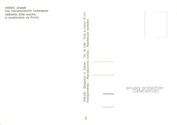 Meran Merano Laubengasse – Bild 2