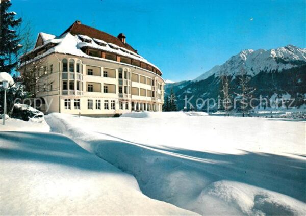 Oberstdorf Stillachhaus Winter