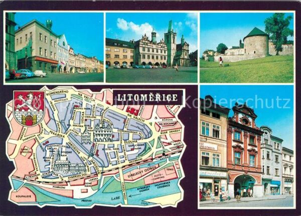 Litomerice Leitmeritz Nordboehmen Stadtansichten