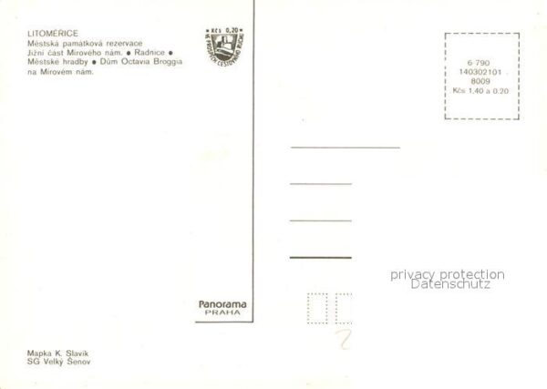 Litomerice Leitmeritz Nordboehmen Stadtansichten – Bild 2