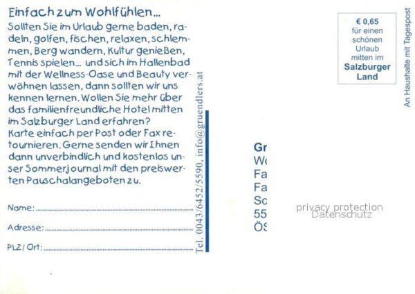 Radstadt Hotel Gründler Schwimmbad – Bild 2