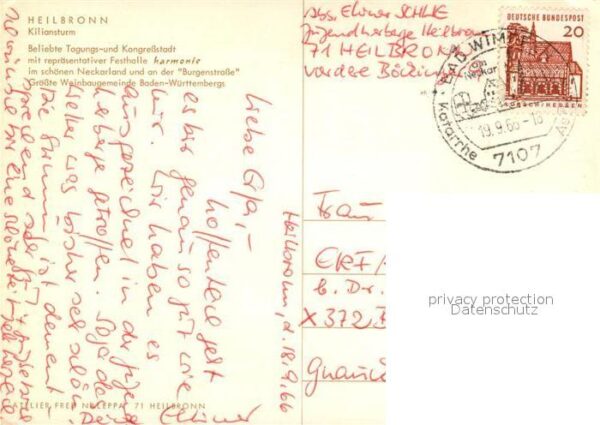 Heilbronn Neckar Kiliansturm – Bild 2