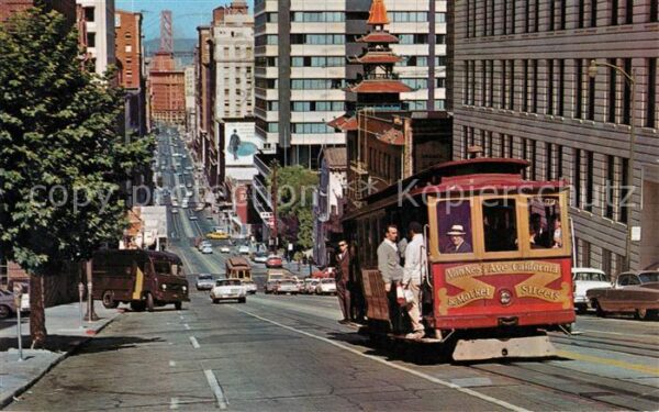 San Francisco California Cable Car