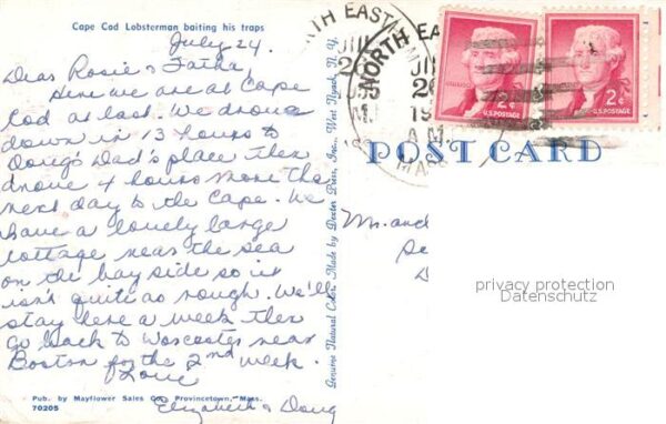 Cape Cod Mass. Hafen – Bild 2