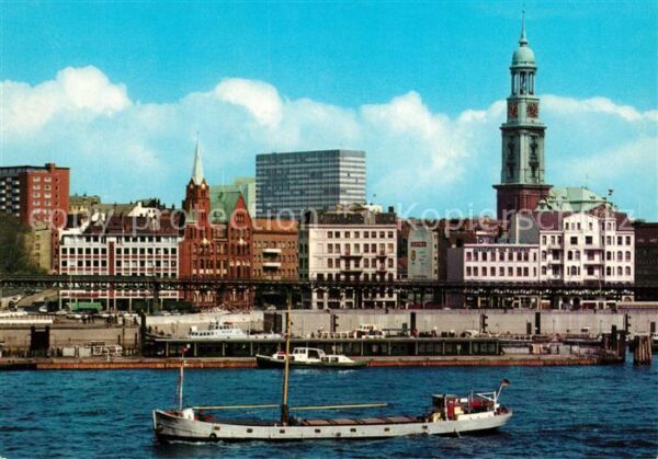 Hamburg Sankt Pauli Landungsbrücken
