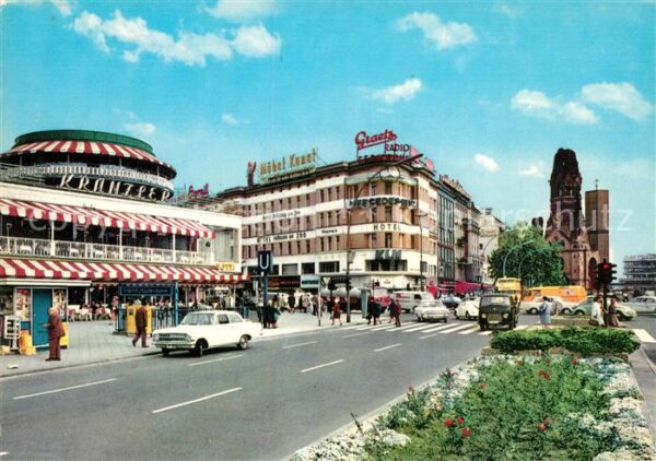 Berlin Kurfürstendamm Kaiser Wilhelm Gedächnis