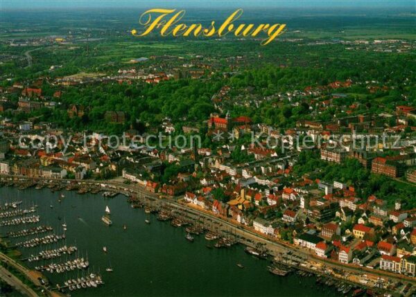 Flensburg Fliegeraufnahme