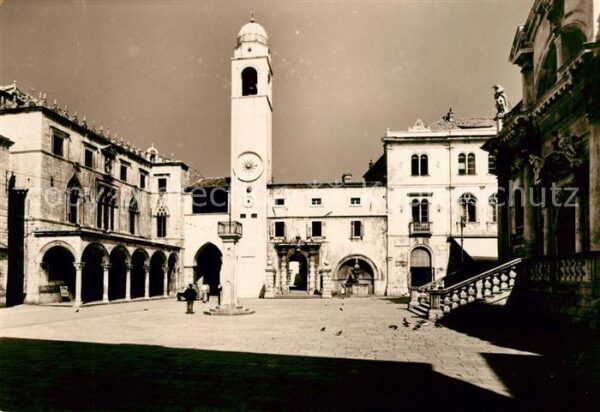 Dubrovnik Ragusa Marktplatz