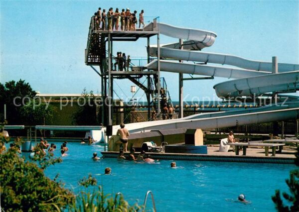 Groemitz Ostseebad Schwimmbad Wasserrutsche