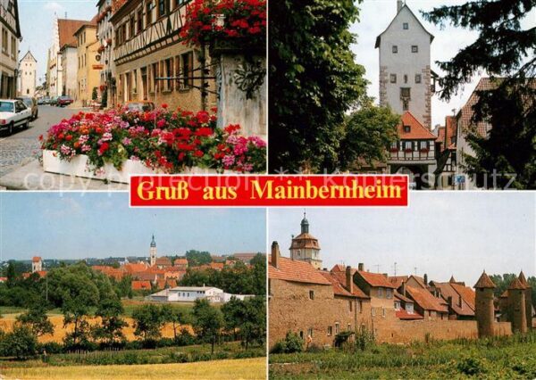Mainbernheim Stadtmauer Stadtturm
