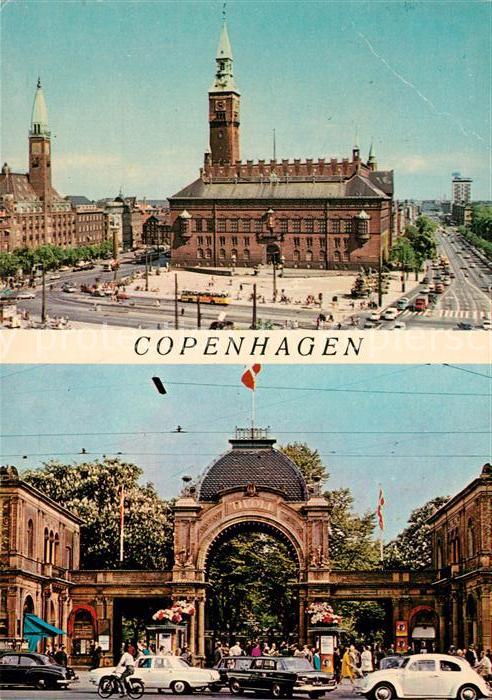 Copenhagen Kobenhavn Rathaus Tivoli