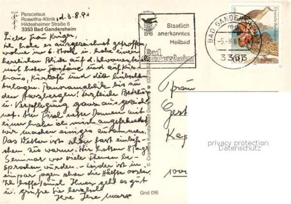Bad Gandersheim Paracelsus Roswitha Klinik Hallenbad – Bild 2