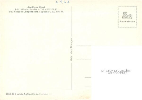 Lettgenbrunn Jagdhaus Horst – Bild 2