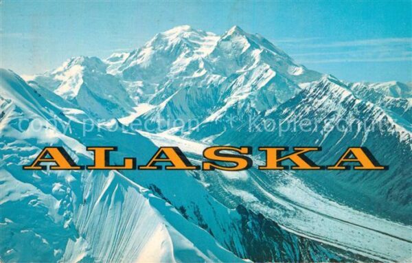 Alaska US-State Winterlandschaft